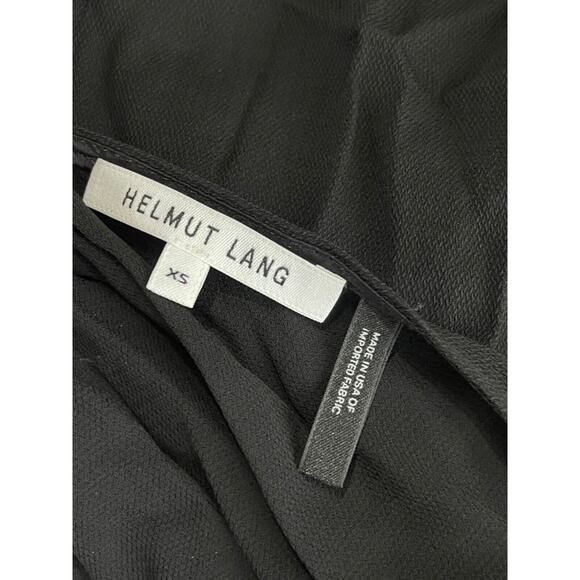 helmut lang black racerback sleeveless tank top hlw21808 Size XS - Picture 4 of 6